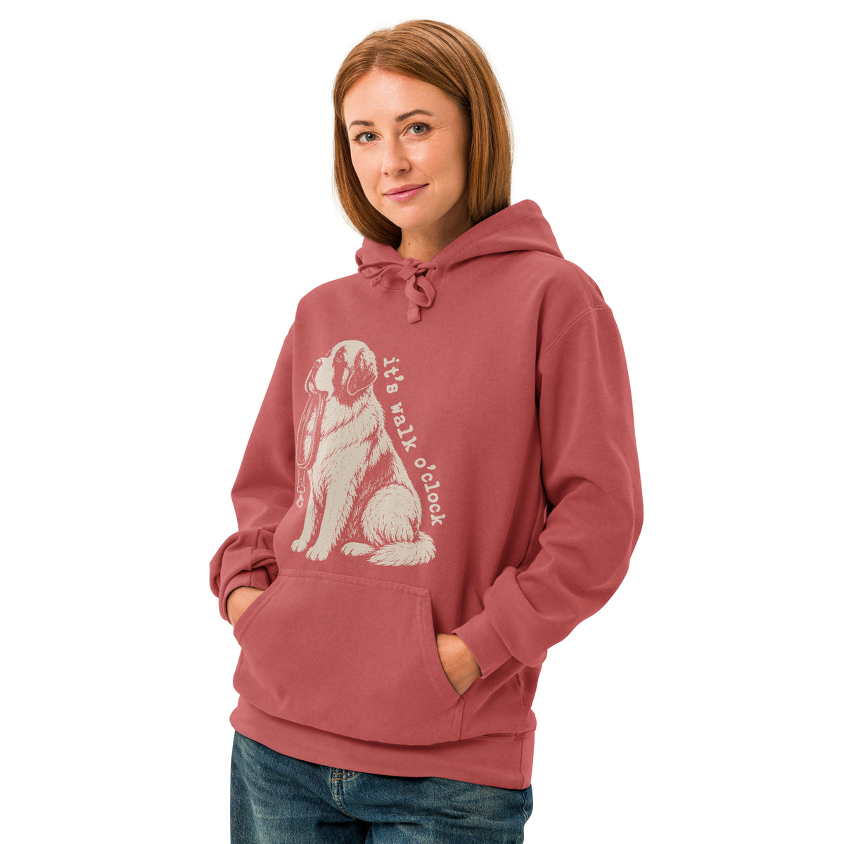 It's Walk O'Clock Comfort Colors® Hoodie