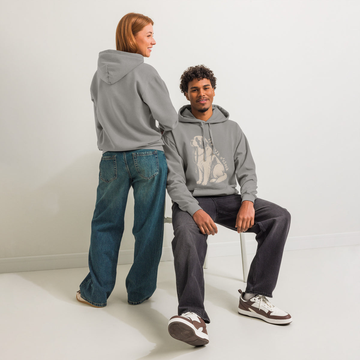 It's Walk O'Clock Comfort Colors® Hoodie