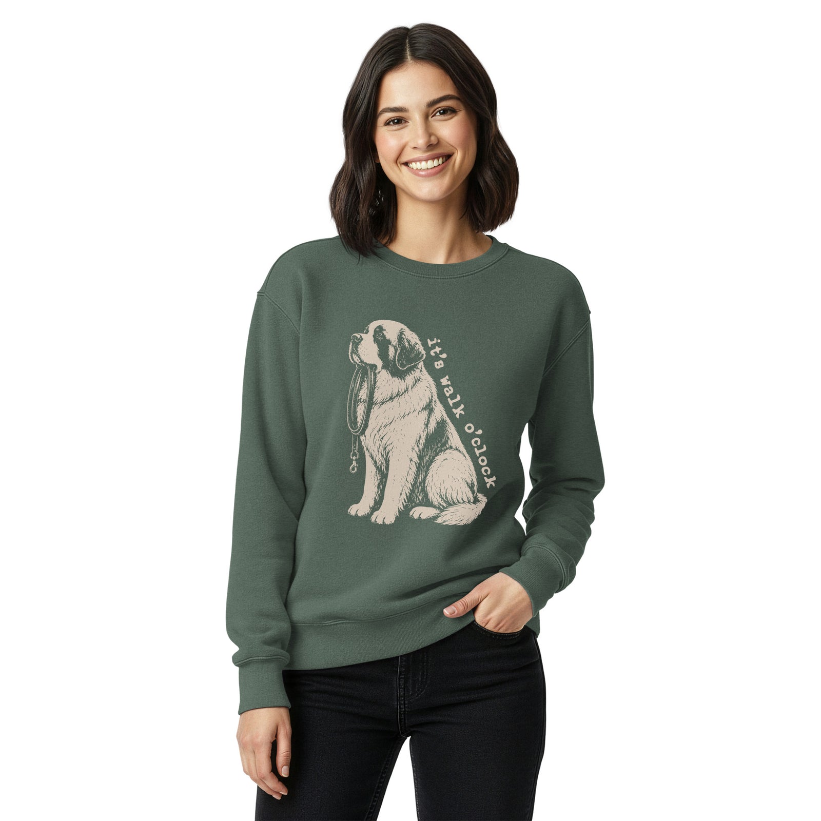 It's Walk O'Clock Comfort Colors® Sweatshirt