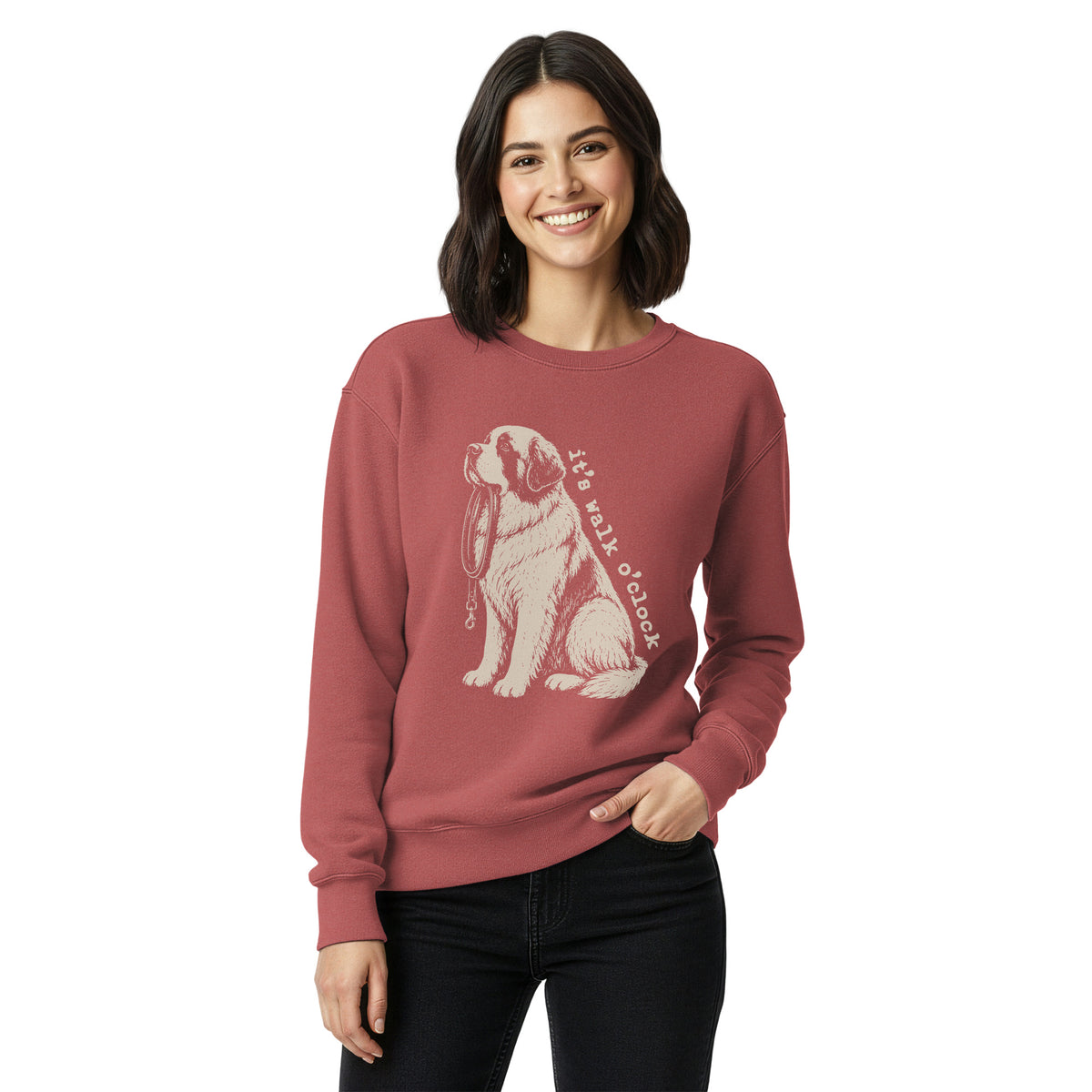 It's Walk O'Clock Comfort Colors® Sweatshirt