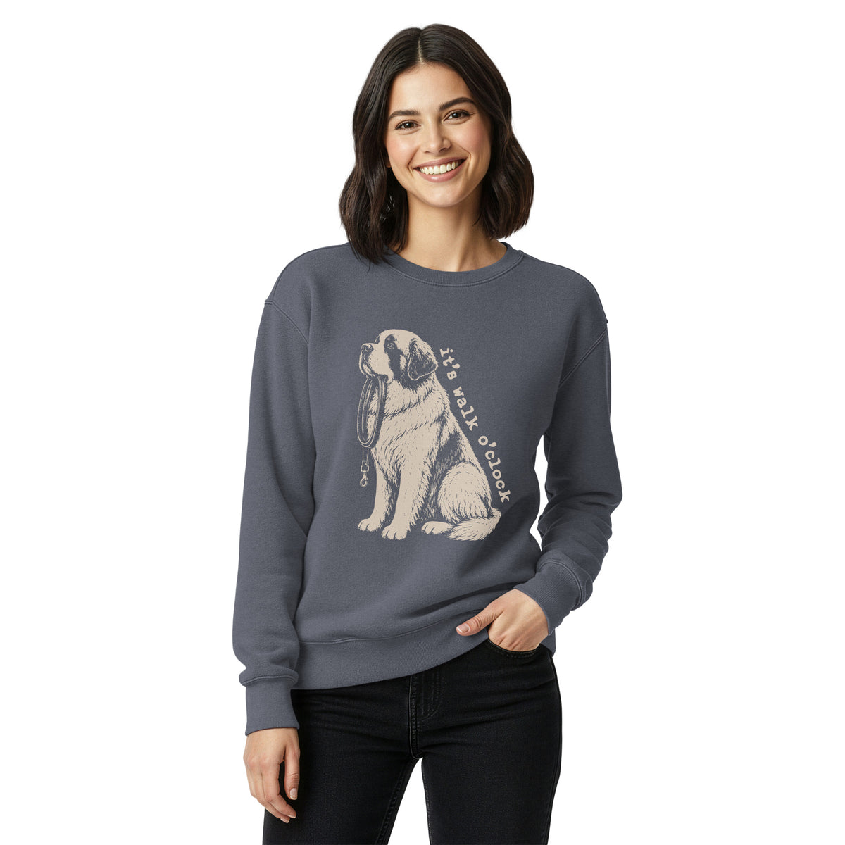 It's Walk O'Clock Comfort Colors® Sweatshirt
