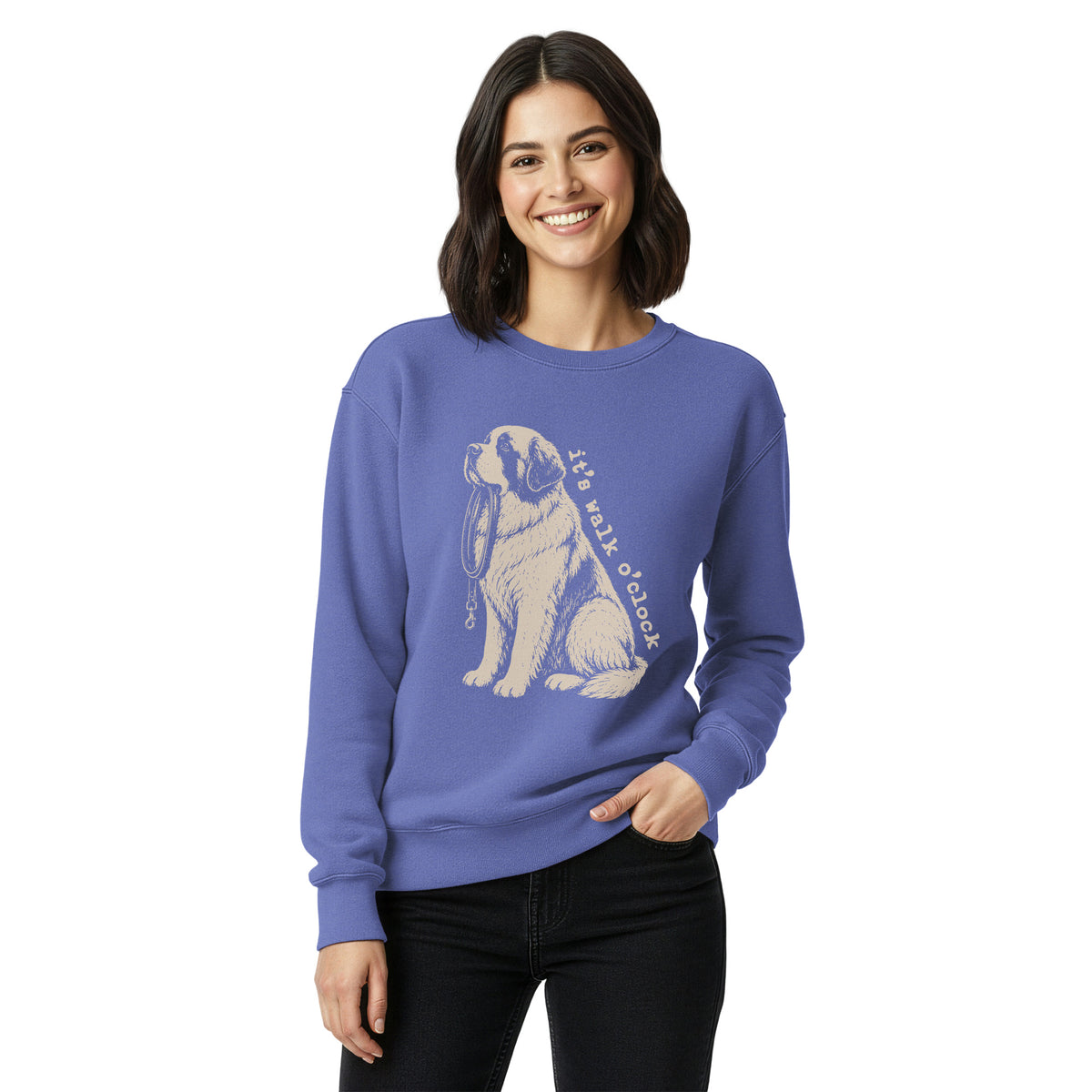 It's Walk O'Clock Comfort Colors® Sweatshirt