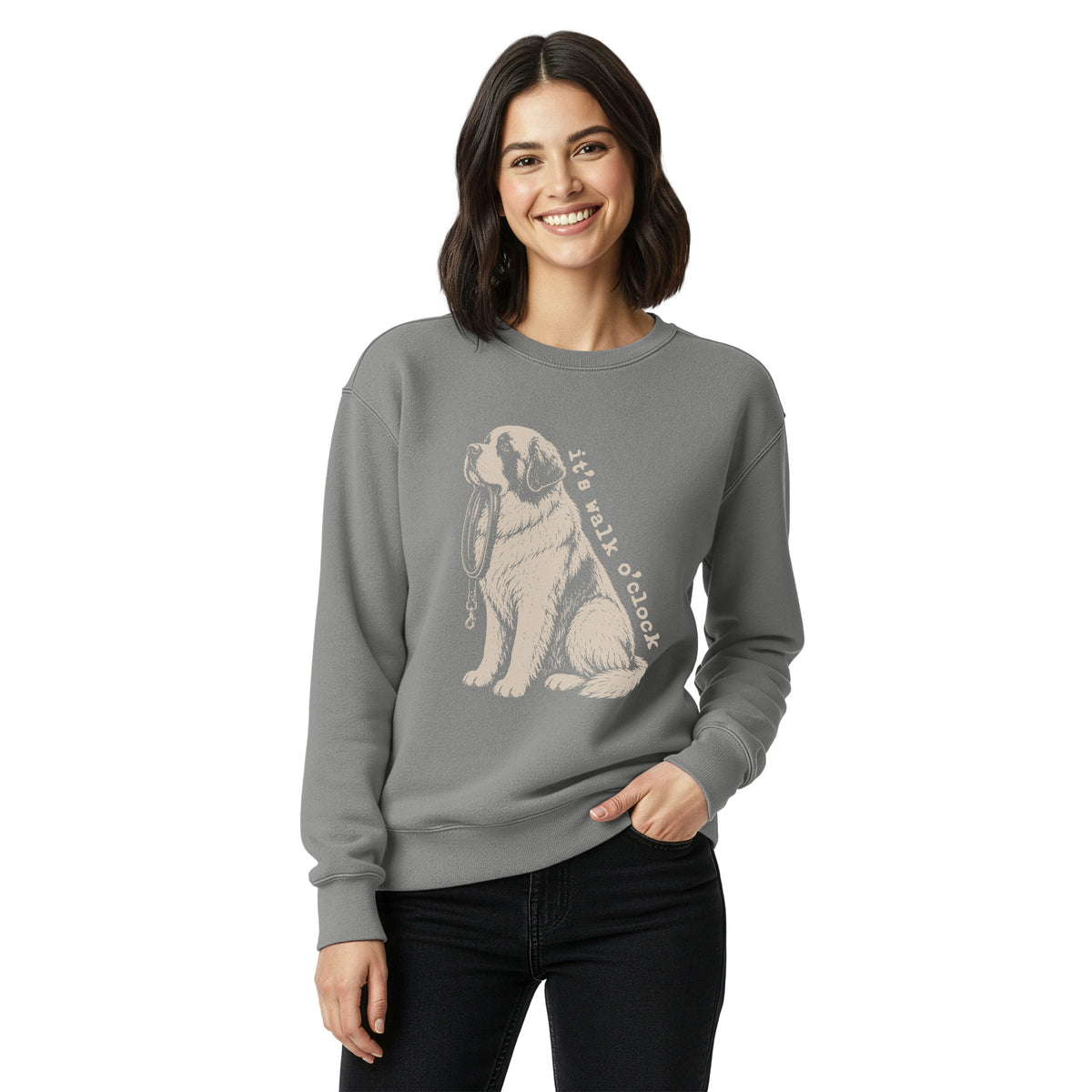 It's Walk O'Clock Comfort Colors® Sweatshirt