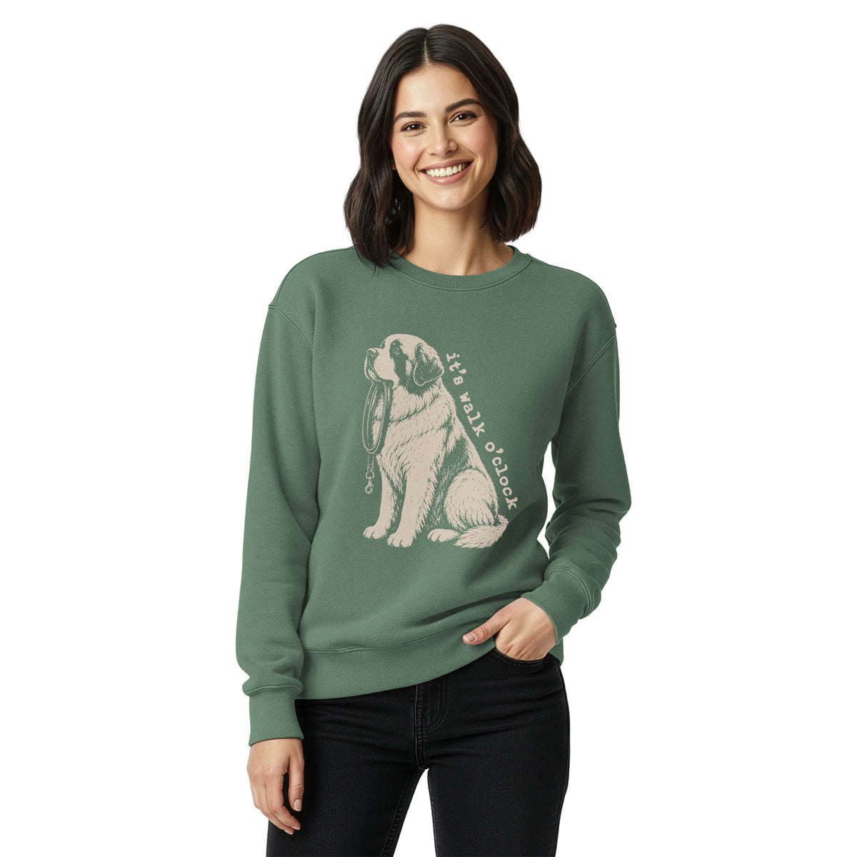 It's Walk O'Clock Comfort Colors® Sweatshirt