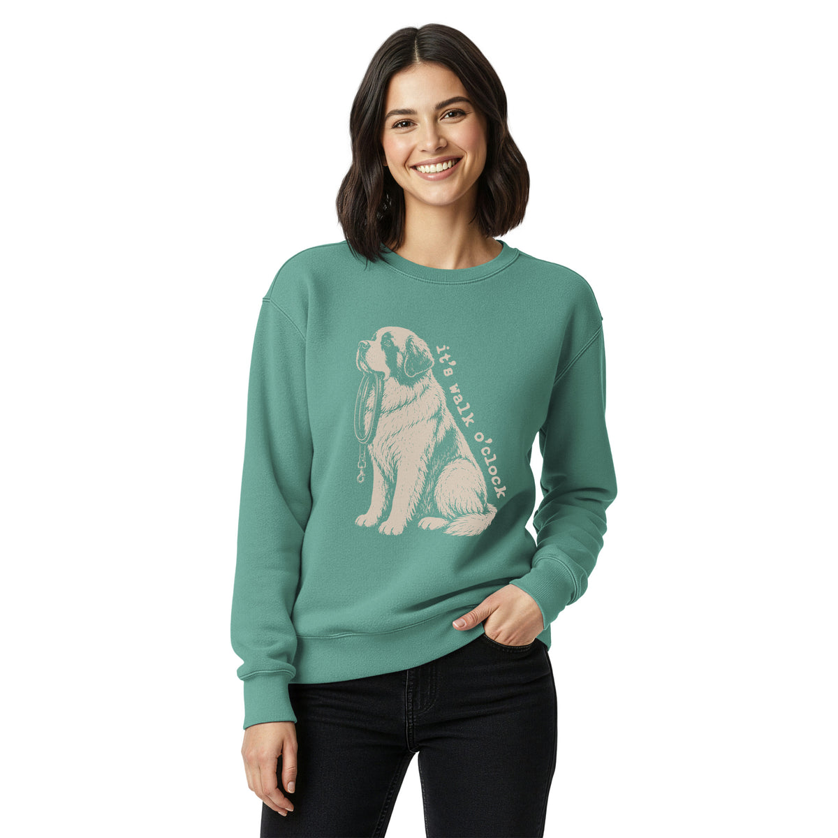 It's Walk O'Clock Comfort Colors® Sweatshirt