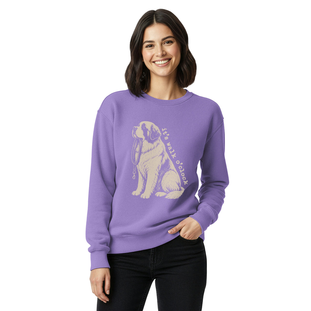 It's Walk O'Clock Comfort Colors® Sweatshirt