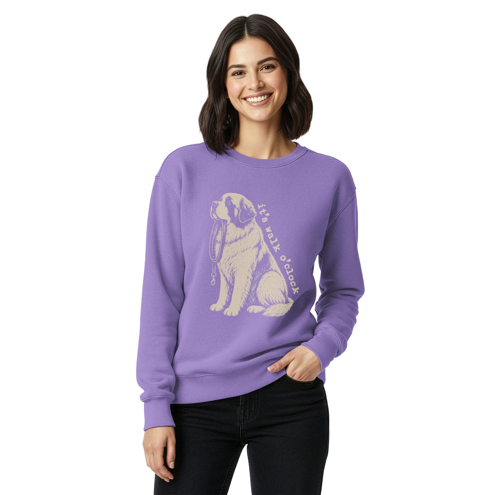 It's Walk O'Clock Comfort Colors® Sweatshirt