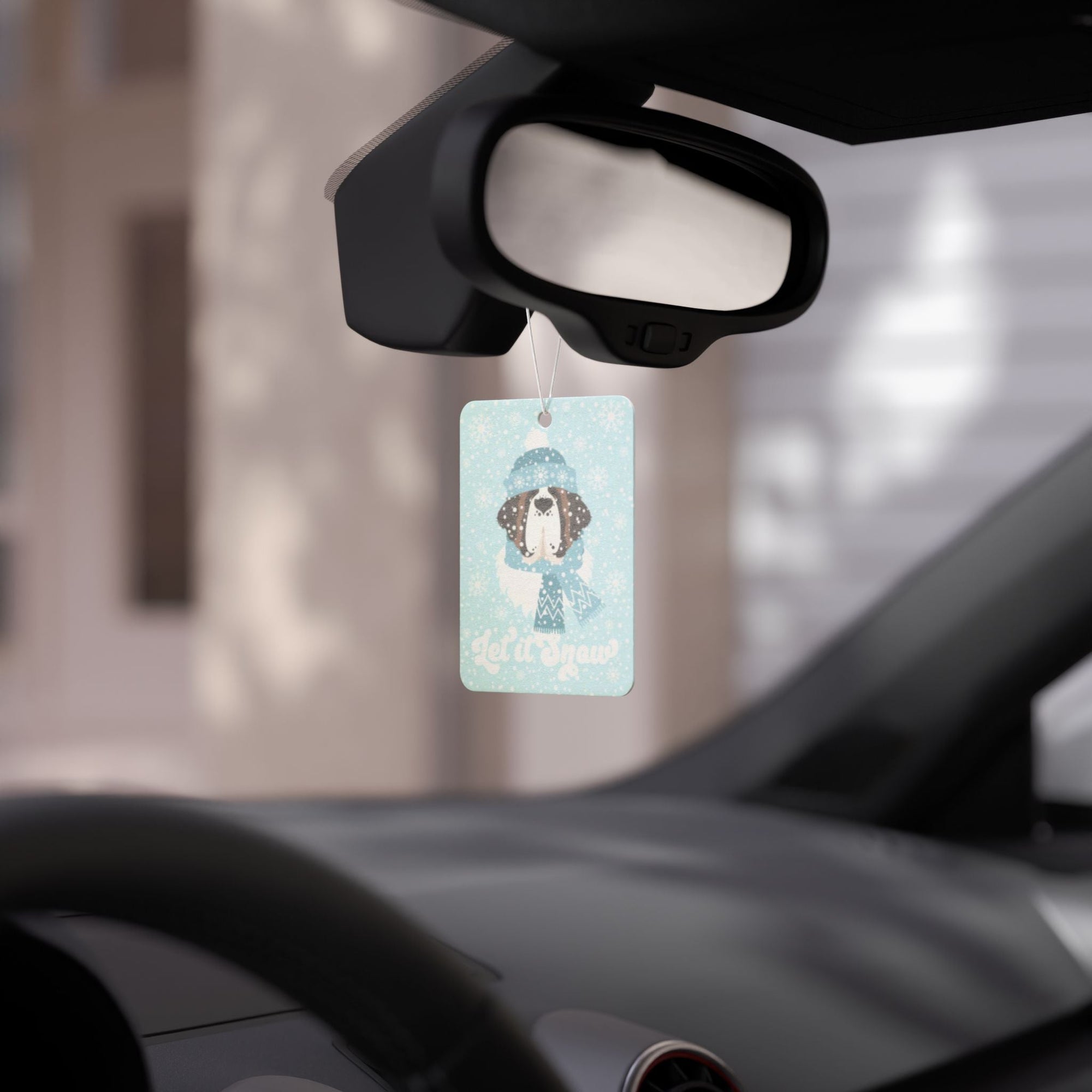 Let It Snow Car Air Freshener - Lucy + Norman