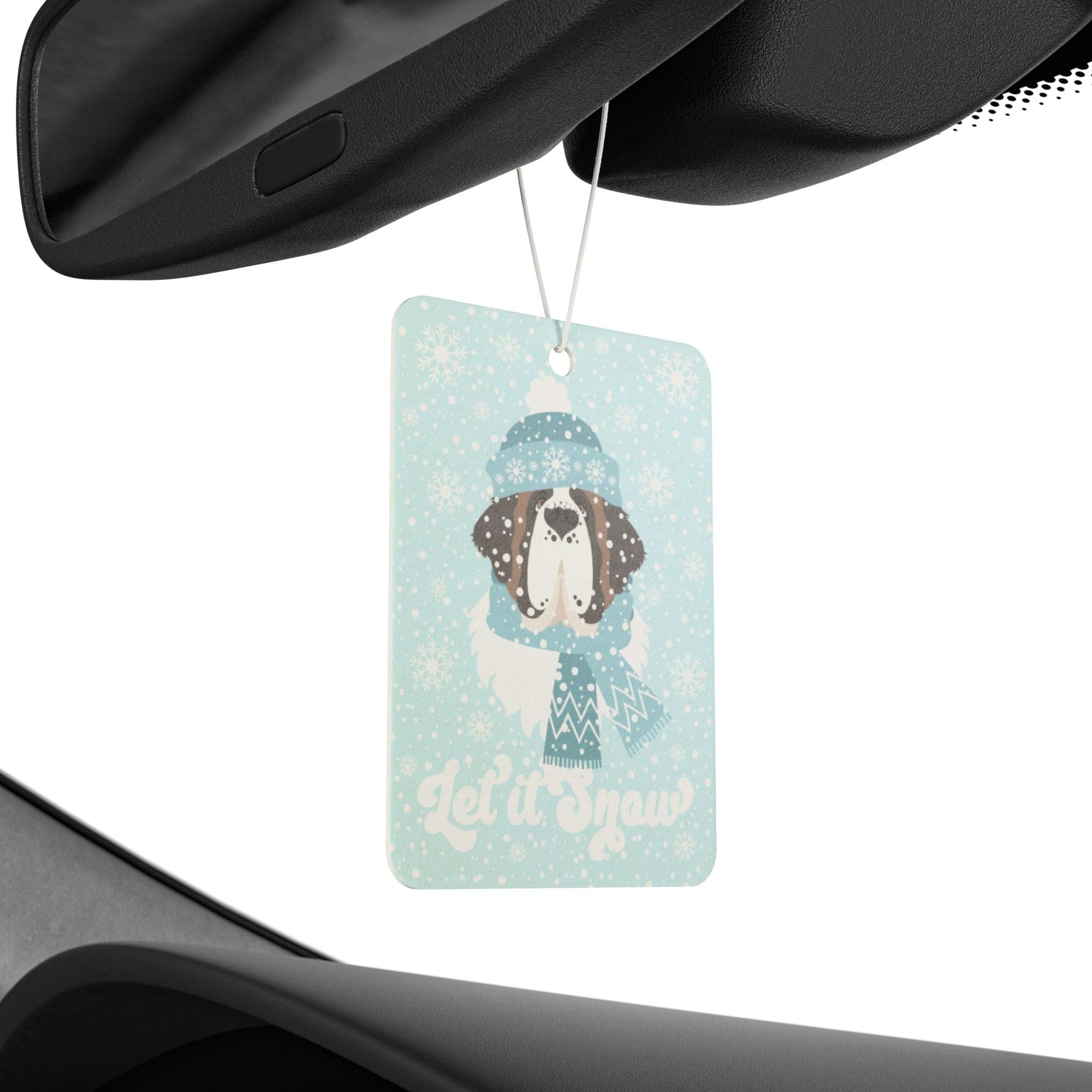 Let It Snow Car Air Freshener - Lucy + Norman