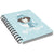 Let It Snow Saint Bernard Spiral Notebook - Lucy + Norman