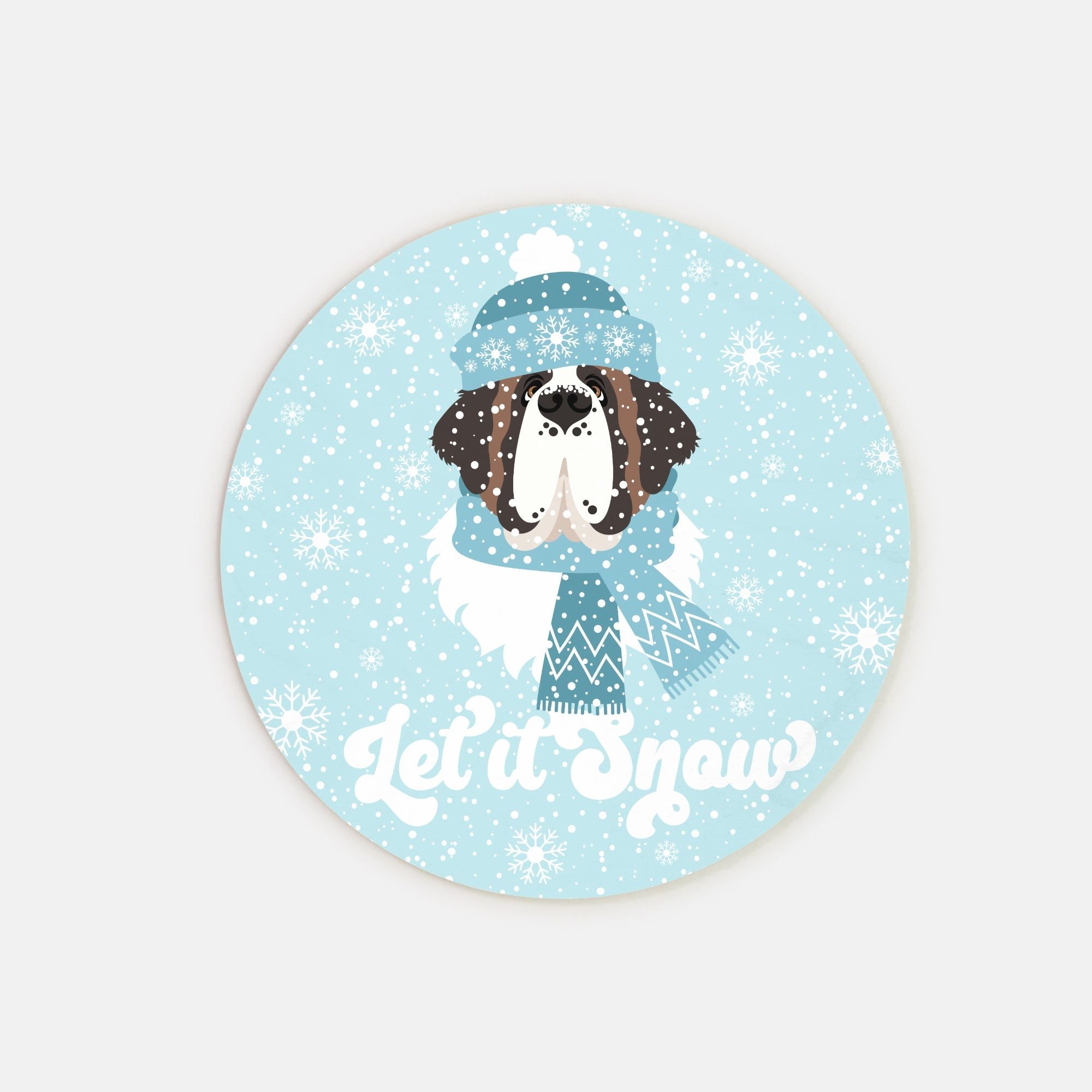 Let It Snow Wood Sign - Lucy + Norman