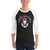 Merry Saintmas 3/4 Sleeve Raglan Shirt - Lucy + Norman