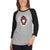 Merry Saintmas 3/4 Sleeve Raglan Shirt - Lucy + Norman