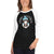 Merry Saintmas Blue 3/4 Sleeve Raglan Shirt - Lucy + Norman