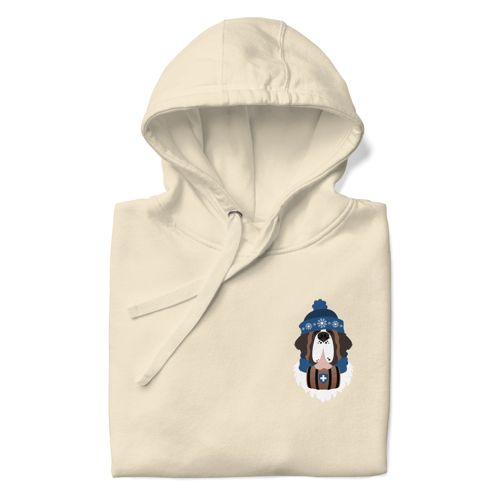 Merry Saintmas Blue Back Hoodie - Lucy + Norman