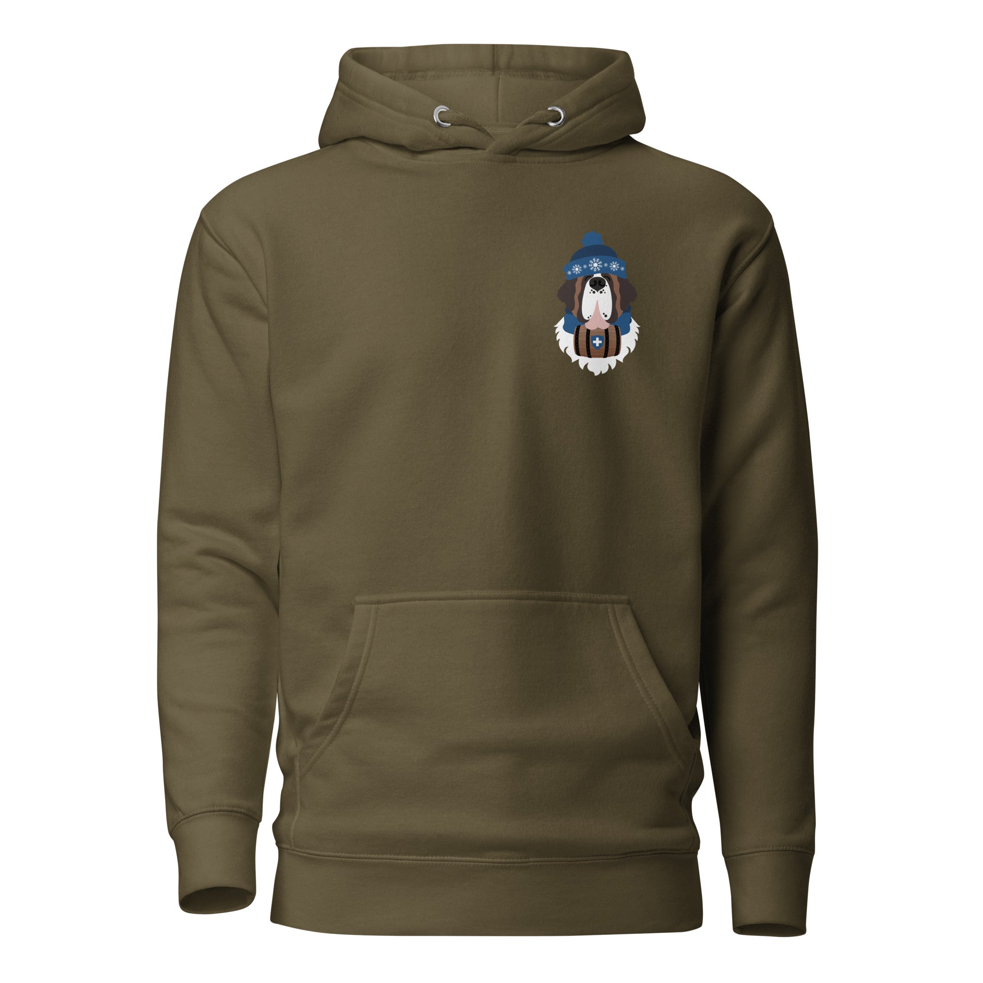 Merry Saintmas Blue Back Hoodie - Lucy + Norman