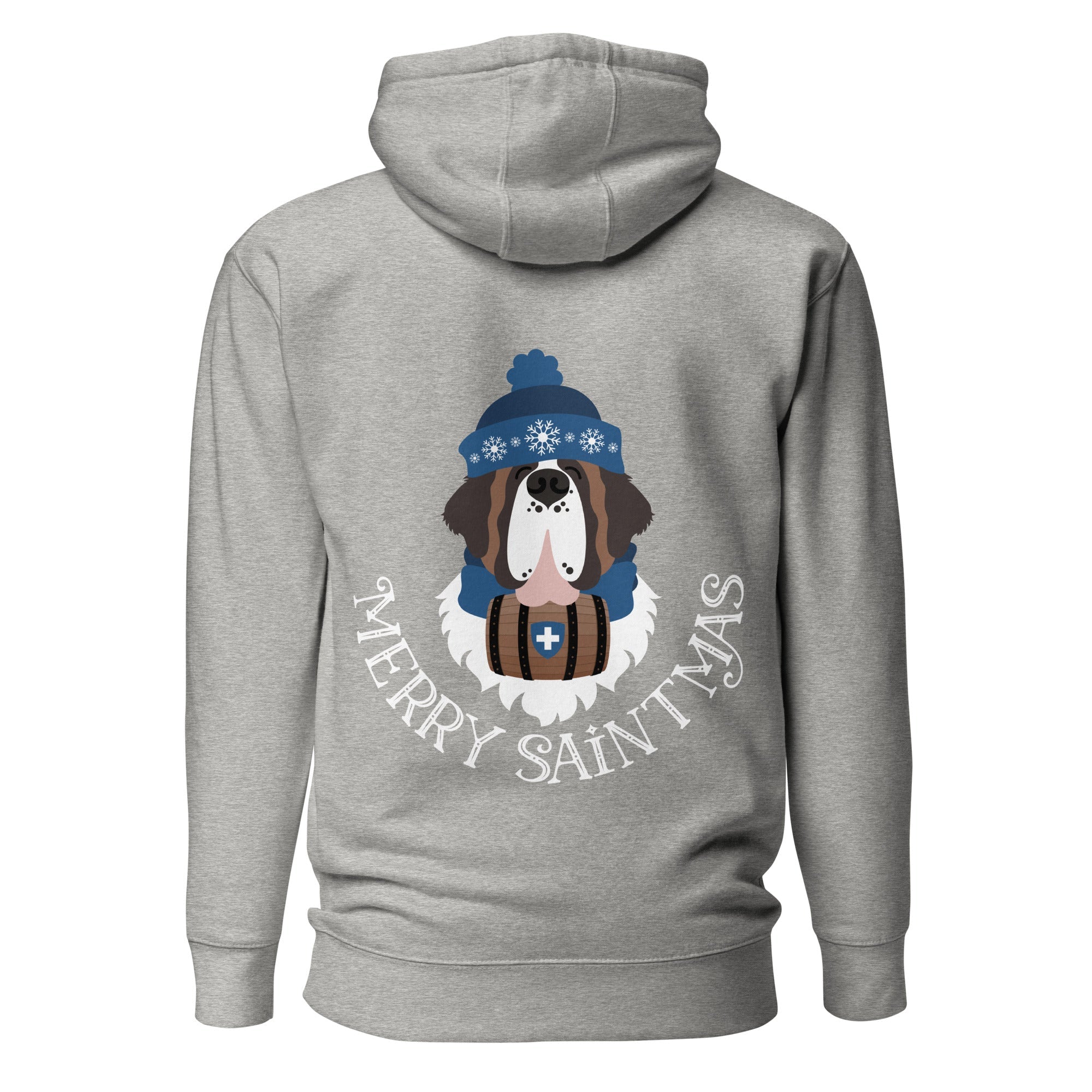 Merry Saintmas Blue Back Hoodie - Lucy + Norman