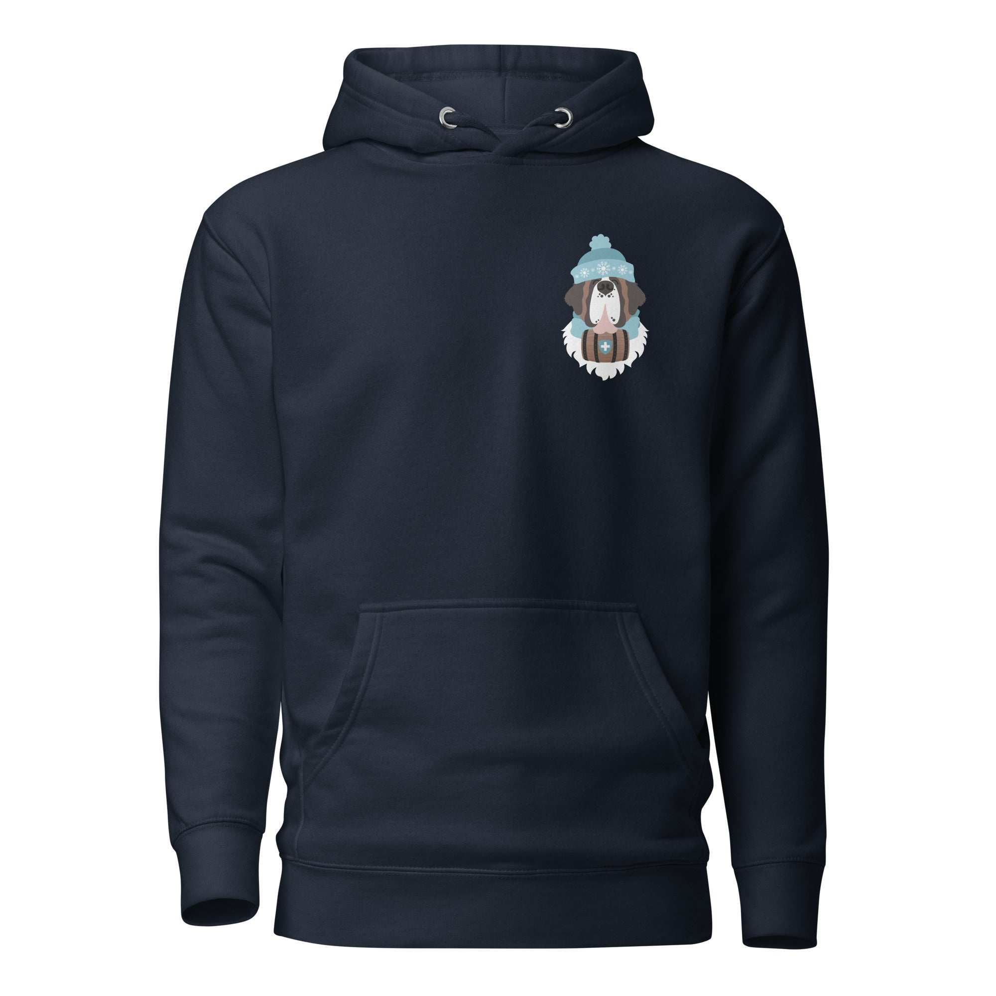 Merry Saintmas Blue Back Hoodie - Lucy + Norman