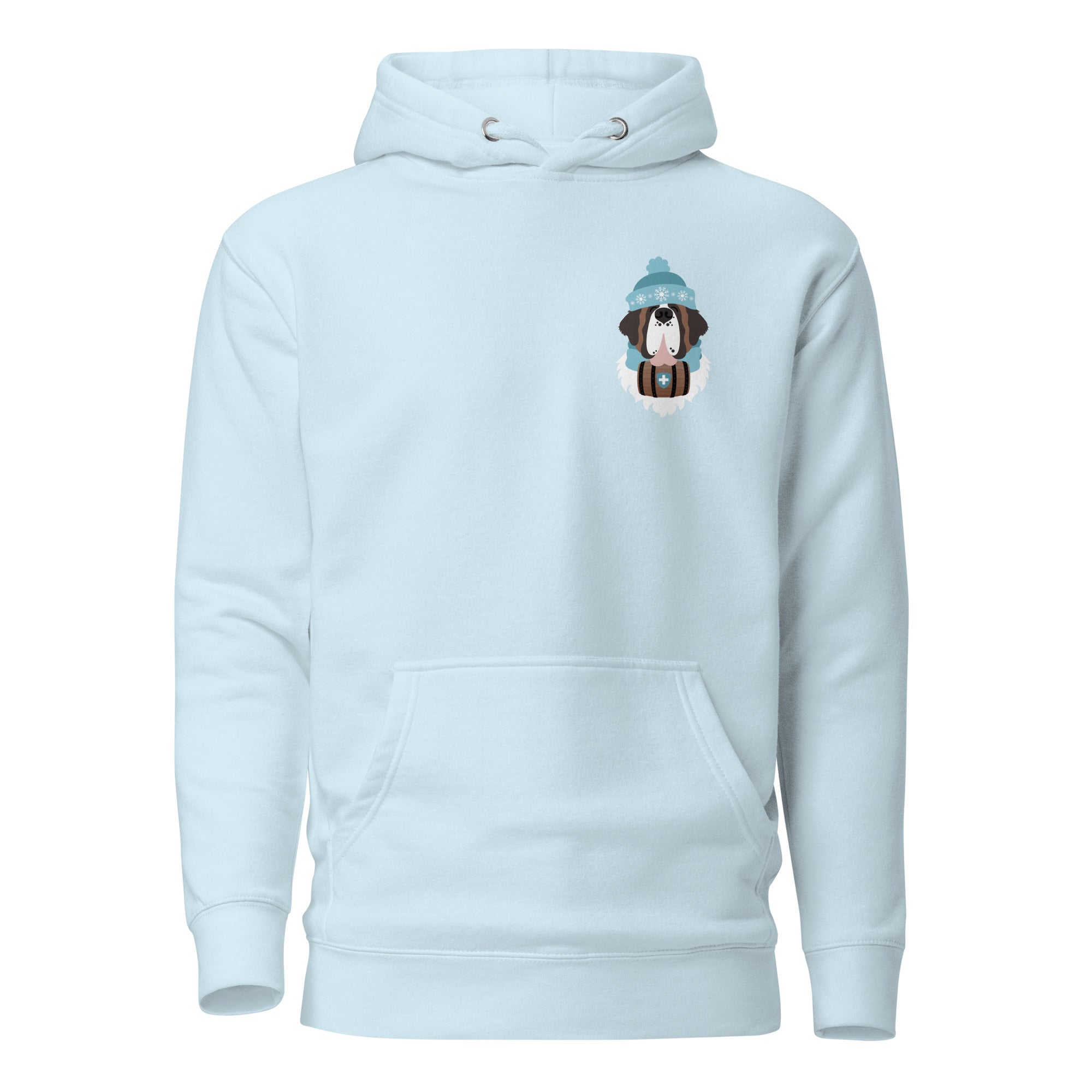 Merry Saintmas Blue Back Hoodie - Lucy + Norman