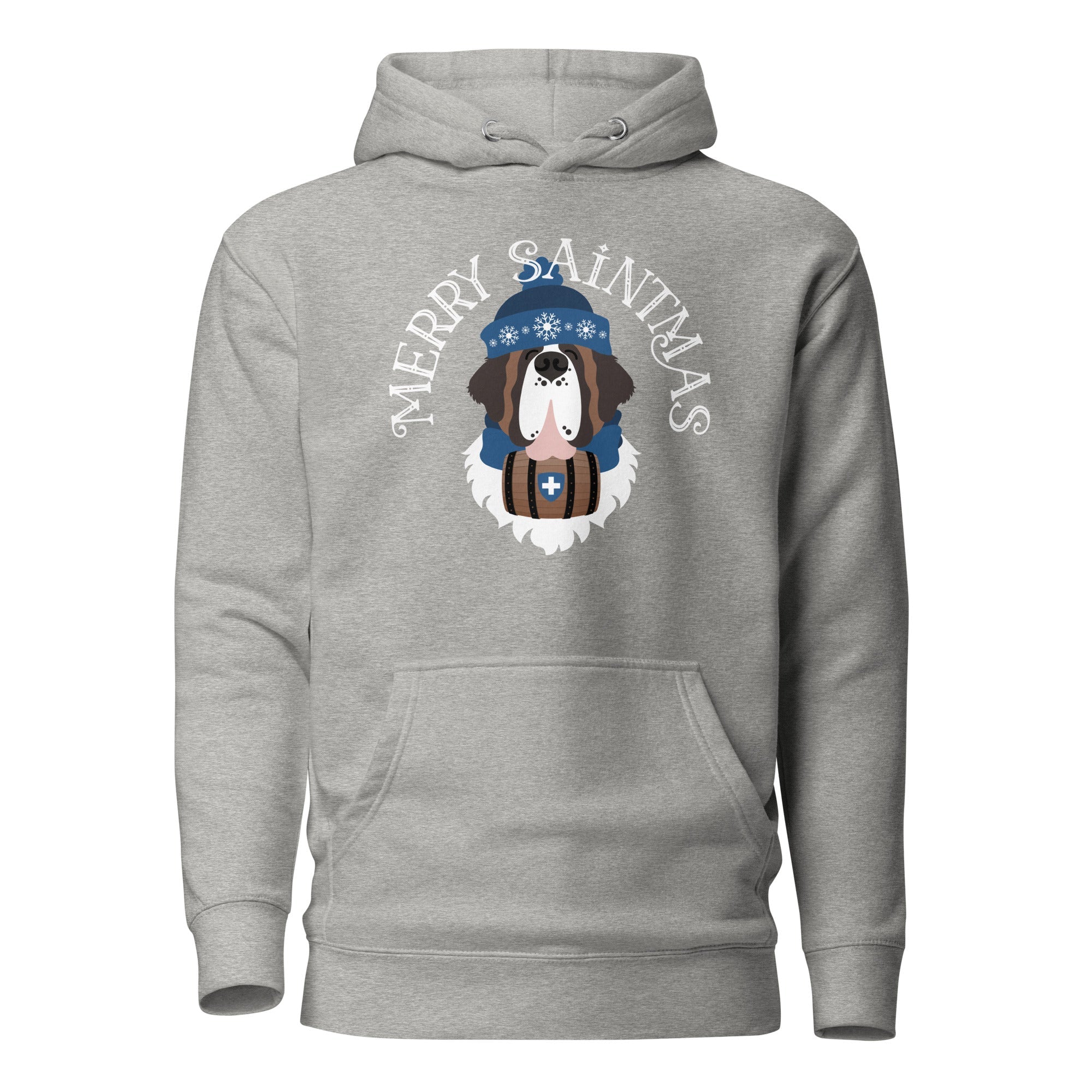 Merry Saintmas Blue Hoodie - Lucy + Norman