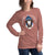 Merry Saintmas Blue Long Sleeve Tee - Lucy + Norman