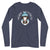 Merry Saintmas Blue Long Sleeve Tee - Lucy + Norman