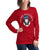 Merry Saintmas Blue Long Sleeve Tee - Lucy + Norman