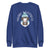 Merry Saintmas Blue Sweatshirt - Lucy + Norman