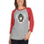 Merry Saintmas Green 3/4 Sleeve Raglan Shirt - Lucy + Norman