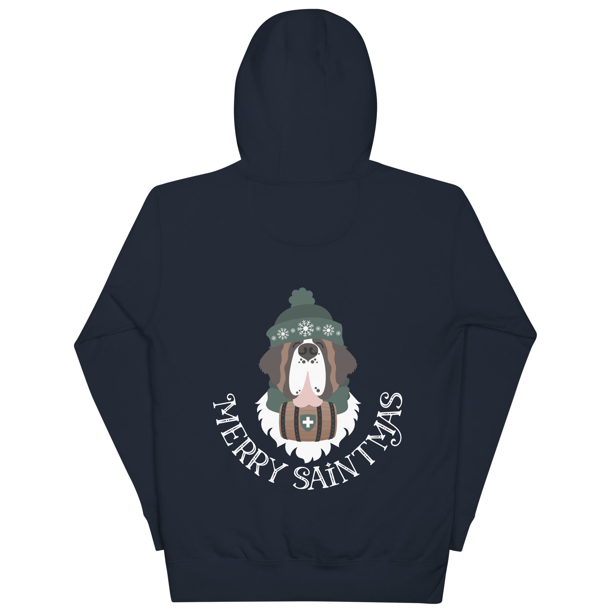 Merry Saintmas Green Back Hoodie - Lucy + Norman