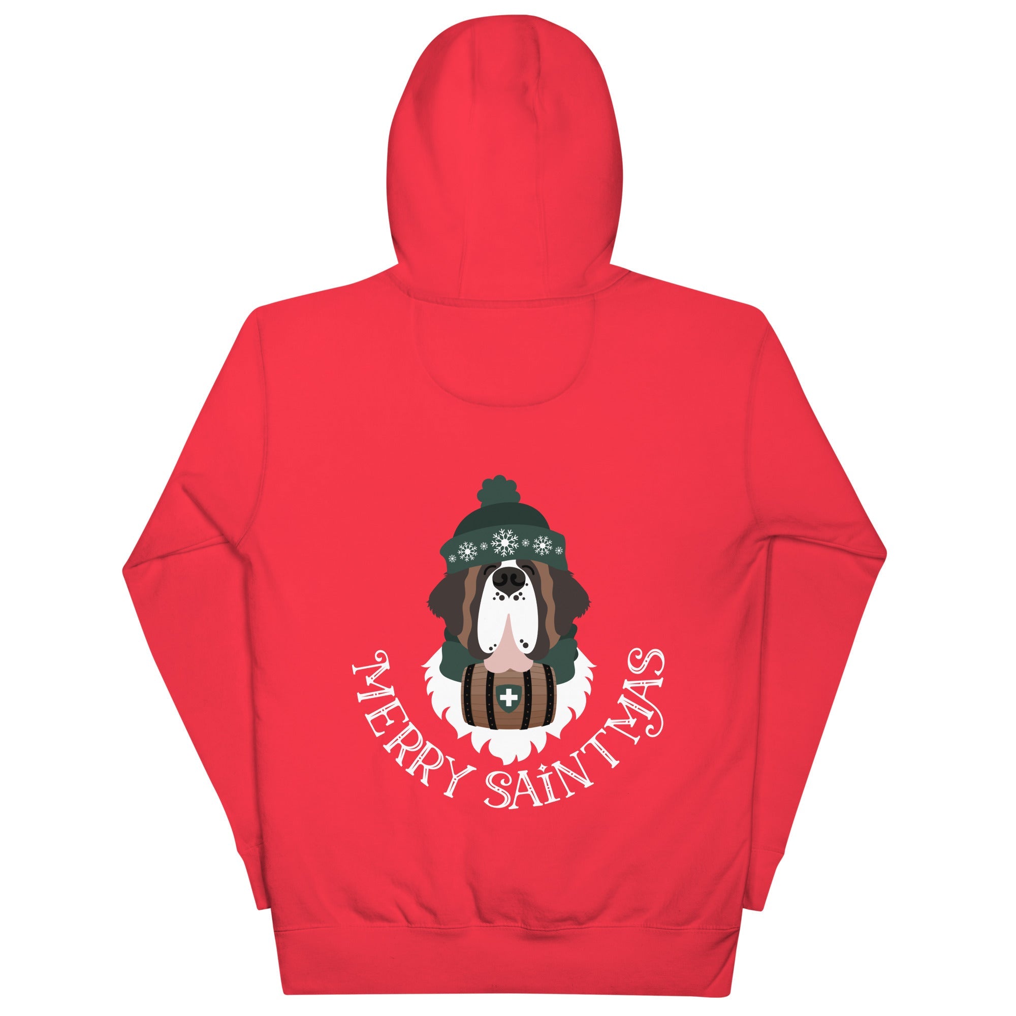 Merry Saintmas Green Back Hoodie - Lucy + Norman