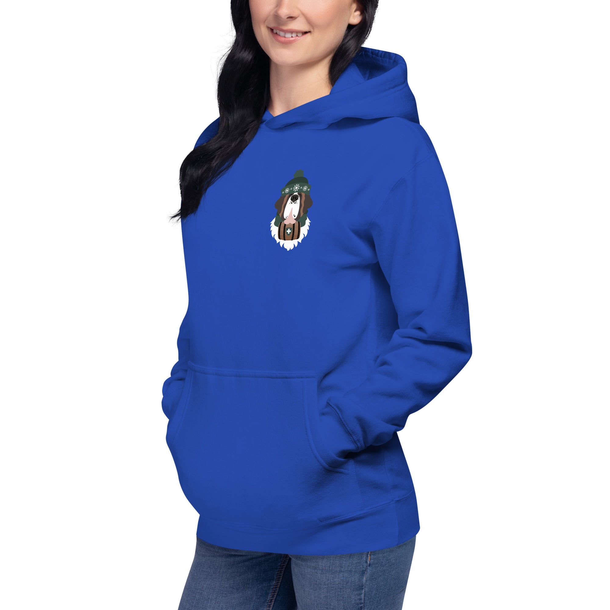 Merry Saintmas Green Back Hoodie - Lucy + Norman