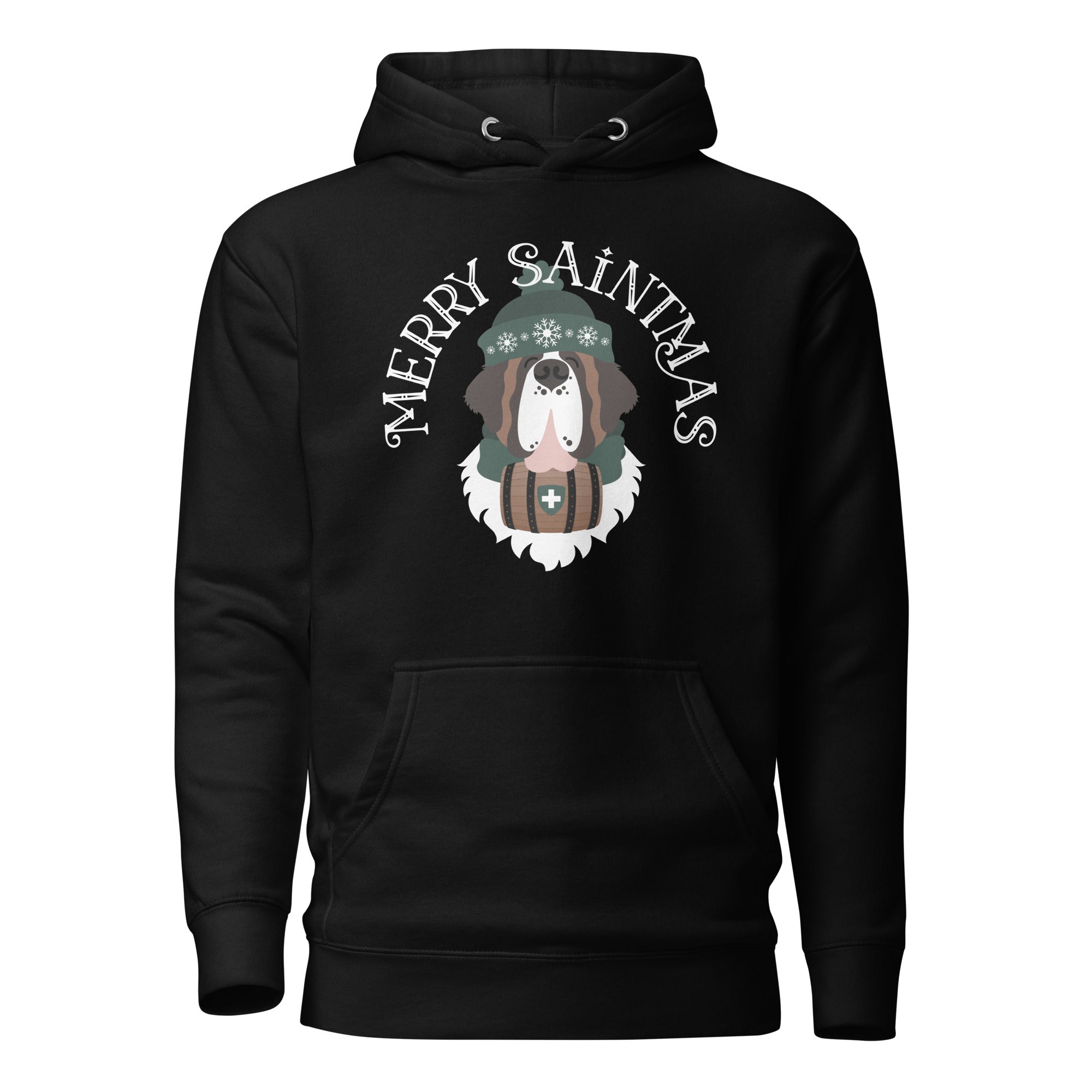 Merry Saintmas Green Hoodie - Lucy + Norman