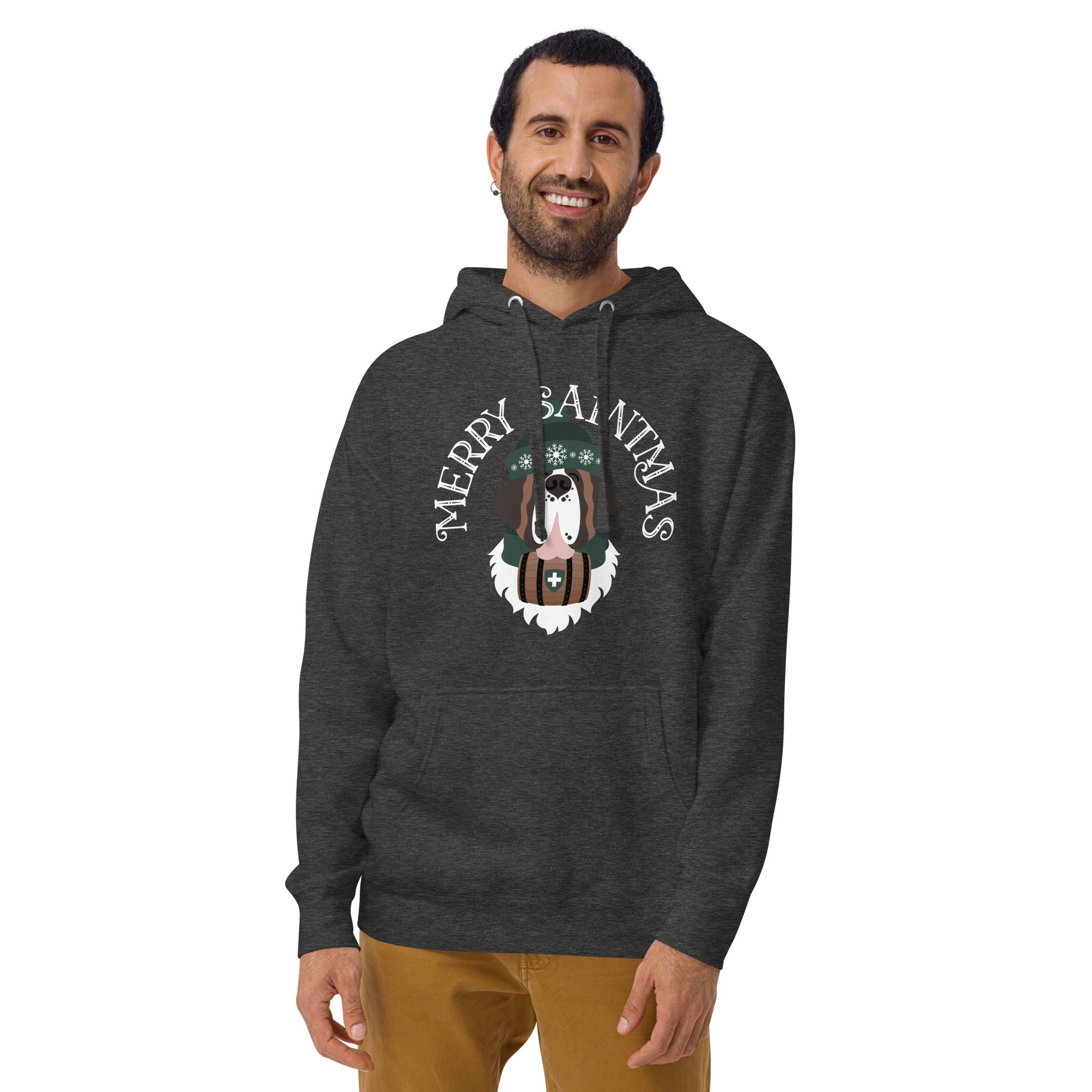 Merry Saintmas Green Hoodie - Lucy + Norman