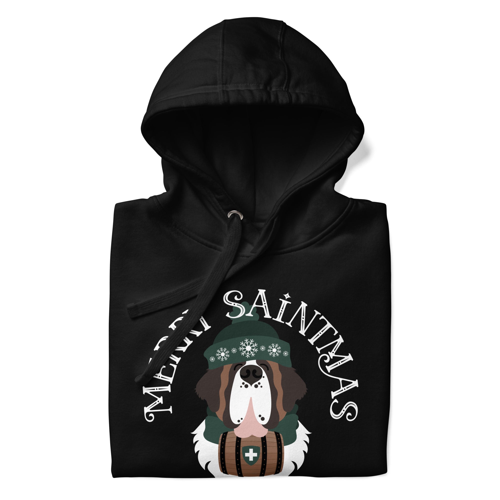 Merry Saintmas Green Hoodie - Lucy + Norman