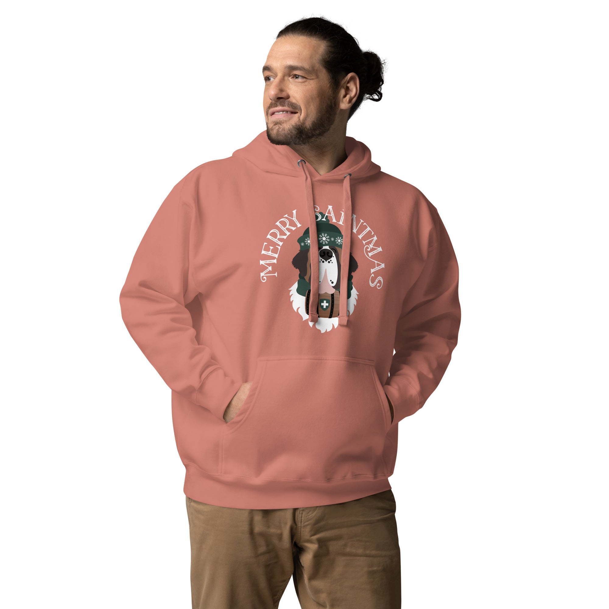 Merry Saintmas Green Hoodie - Lucy + Norman