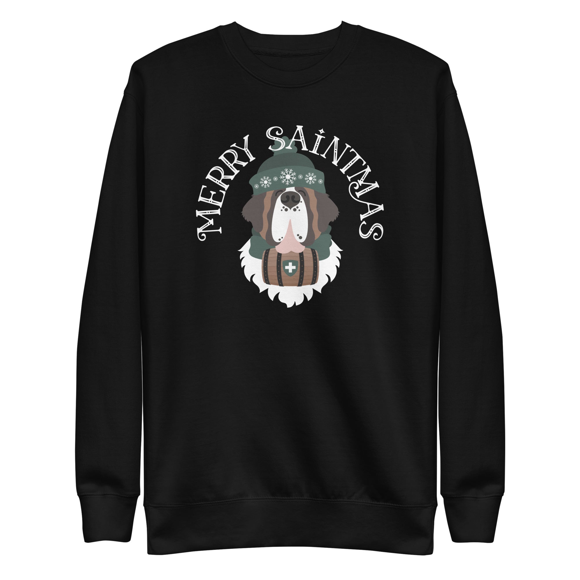 Merry Saintmas Green Sweatshirt - Lucy + Norman