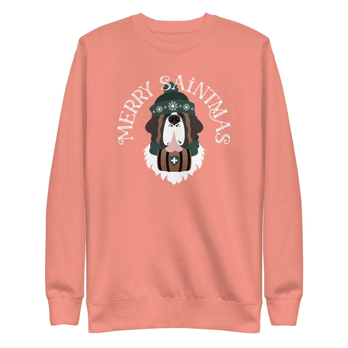 Merry Saintmas Green Sweatshirt - Lucy + Norman