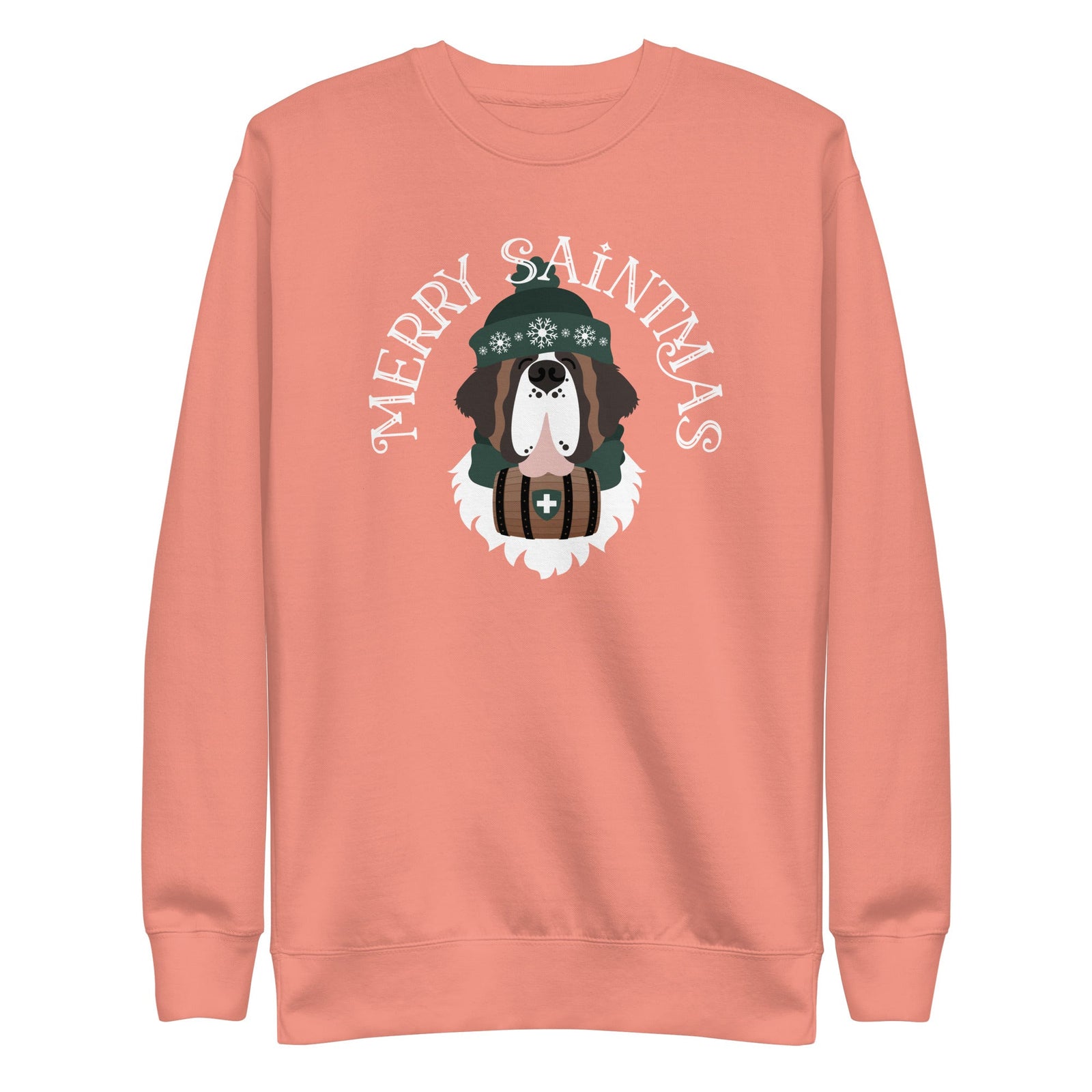 Merry Saintmas Green Sweatshirt - Lucy + Norman