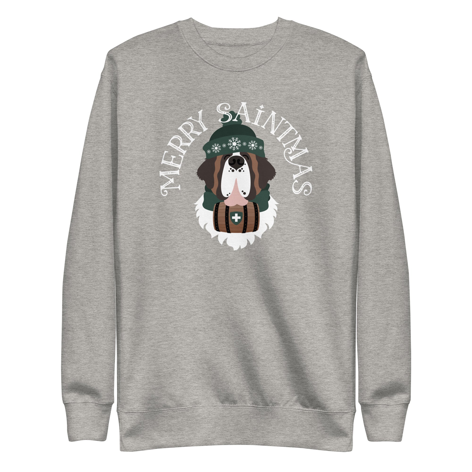 Merry Saintmas Green Sweatshirt - Lucy + Norman