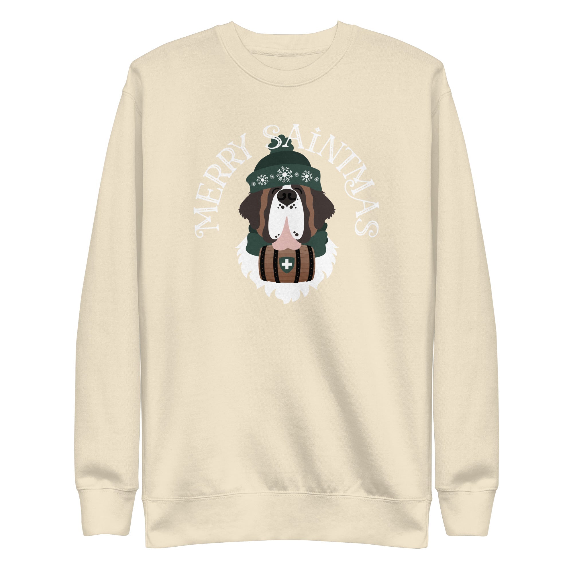 Merry Saintmas Green Sweatshirt - Lucy + Norman