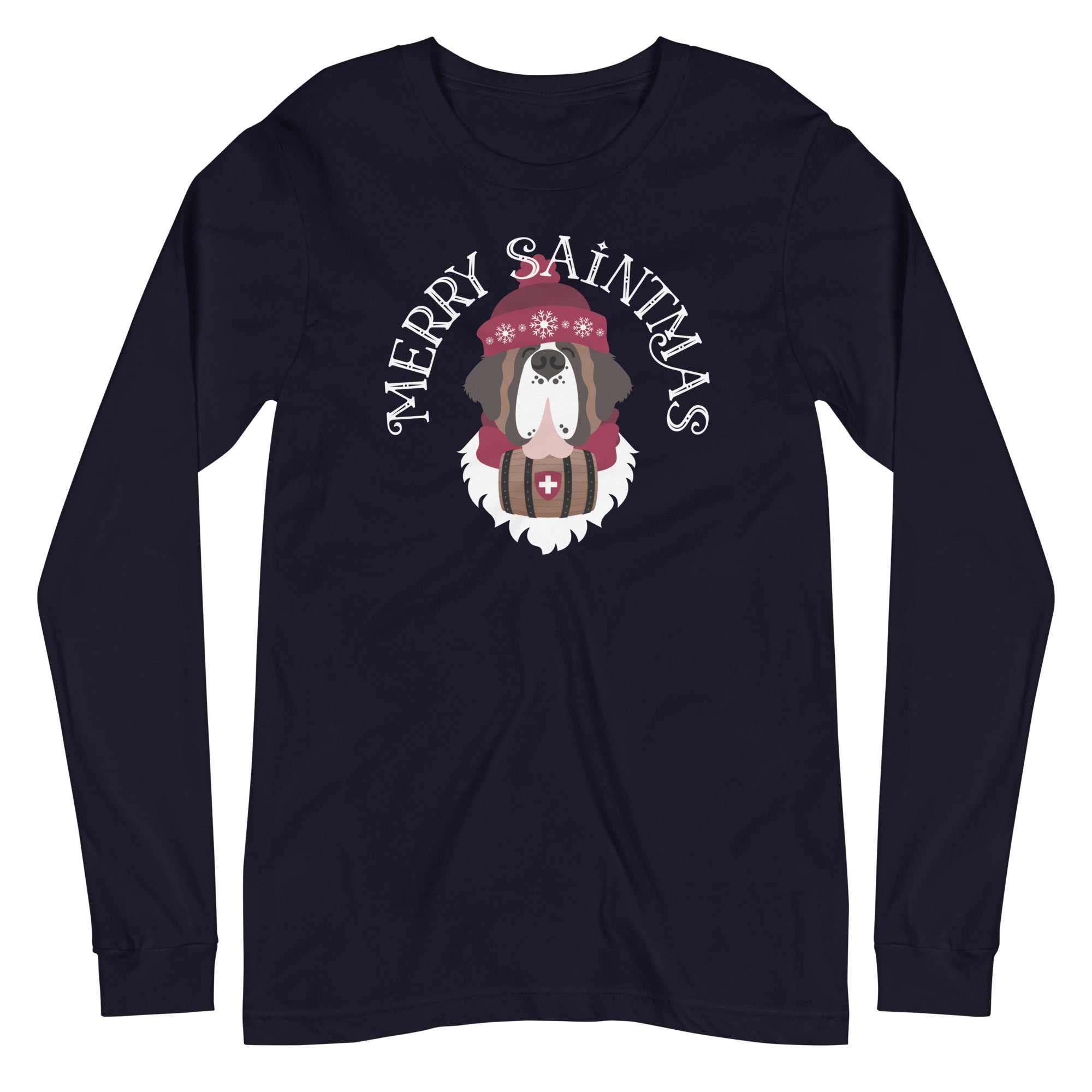 Merry Saintmas Long Sleeve Tee - Lucy + Norman