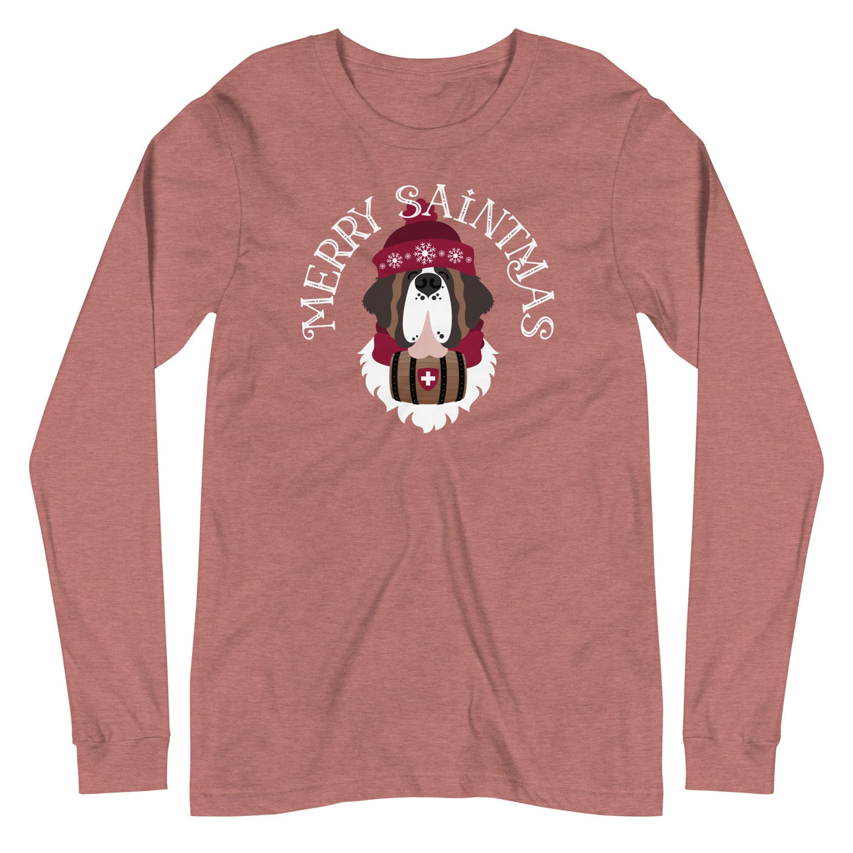 Merry Saintmas Long Sleeve Tee - Lucy + Norman