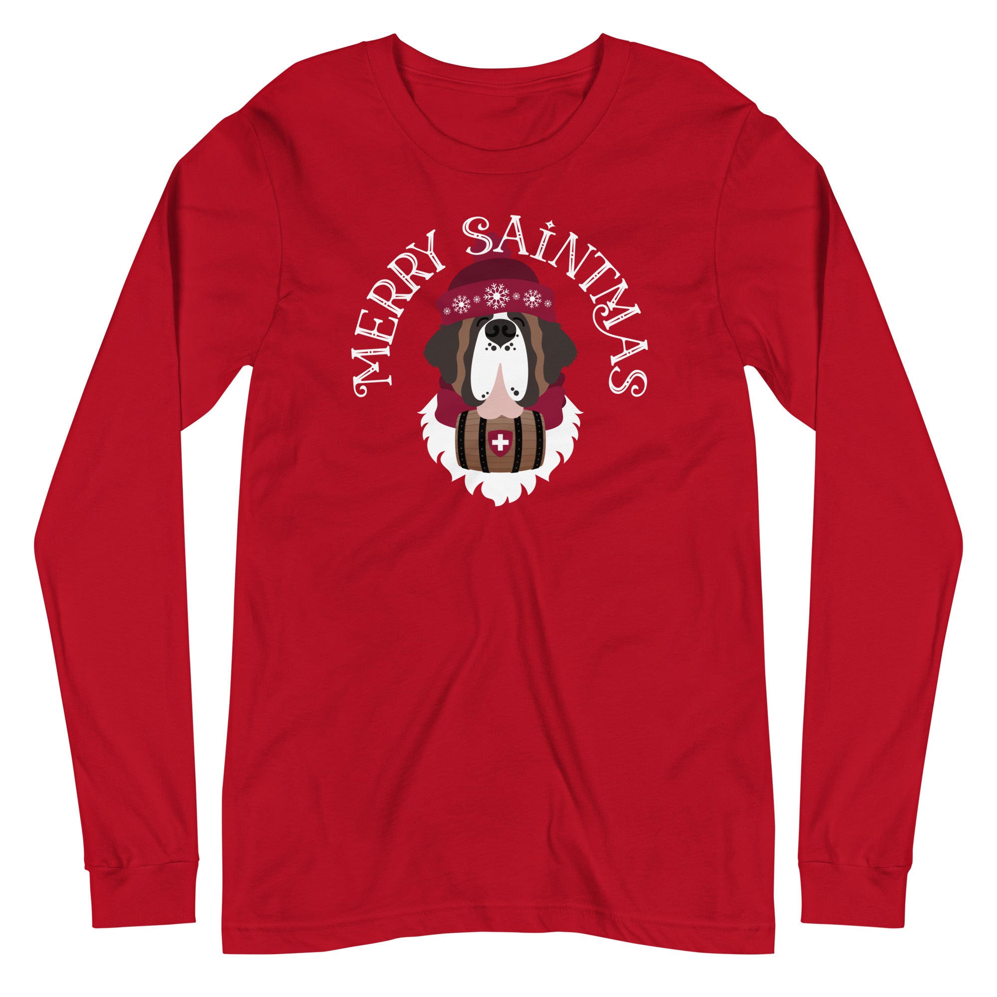 Merry Saintmas Long Sleeve Tee - Lucy + Norman