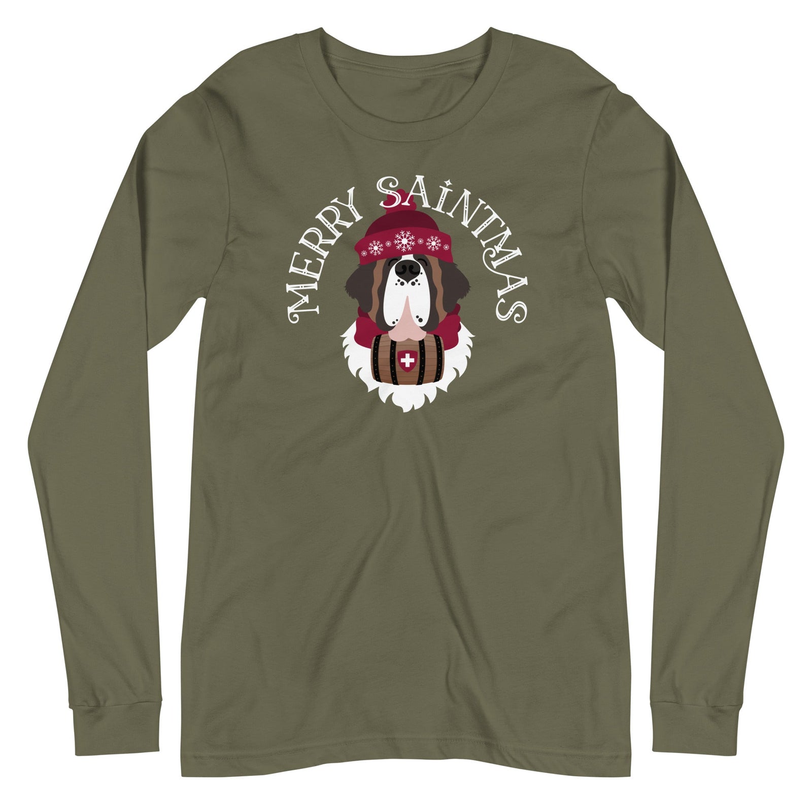 Merry Saintmas Long Sleeve Tee - Lucy + Norman
