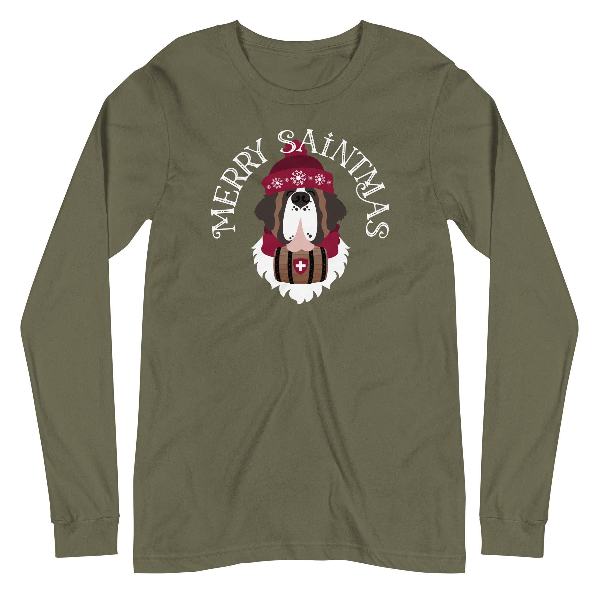 Merry Saintmas Long Sleeve Tee - Lucy + Norman