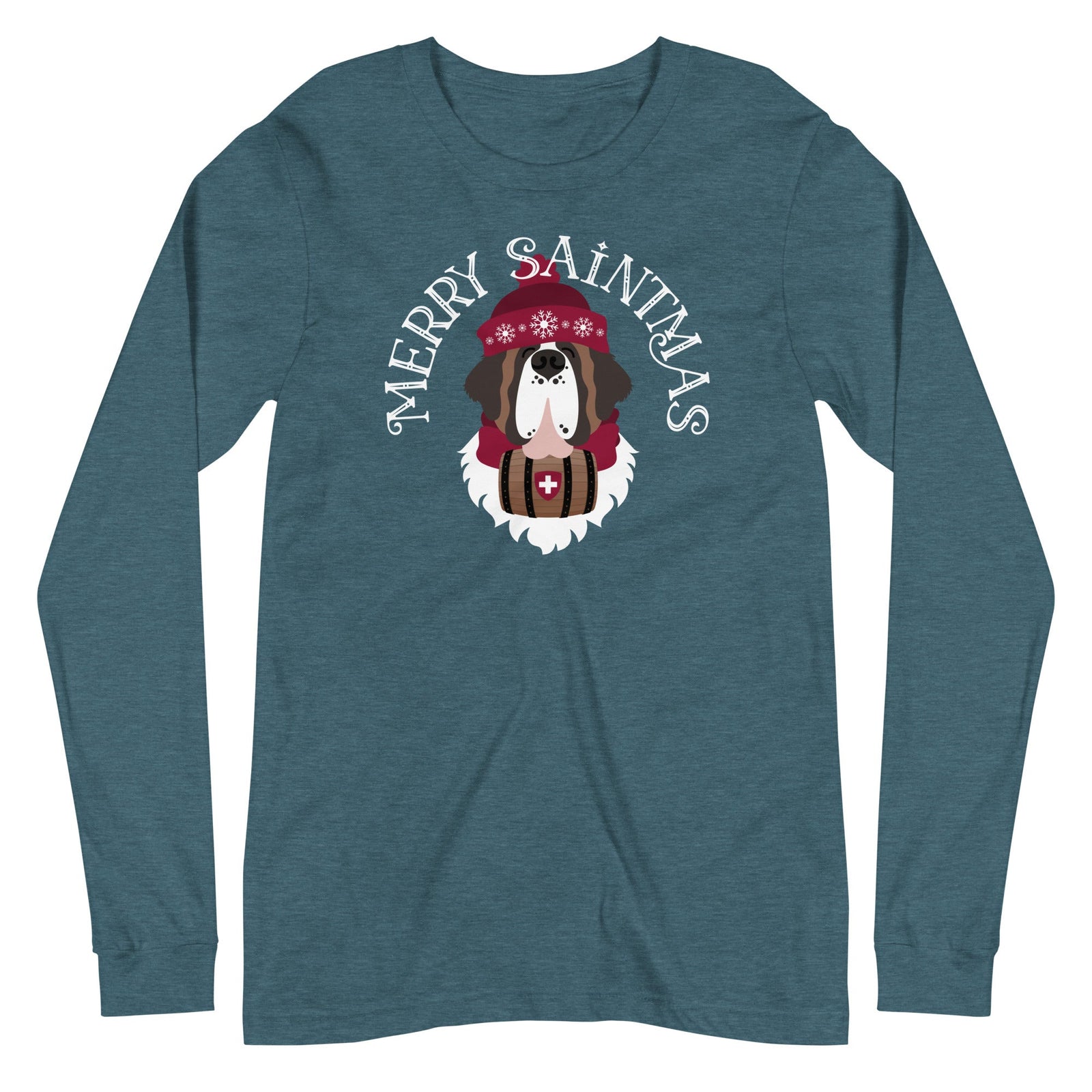 Merry Saintmas Long Sleeve Tee - Lucy + Norman
