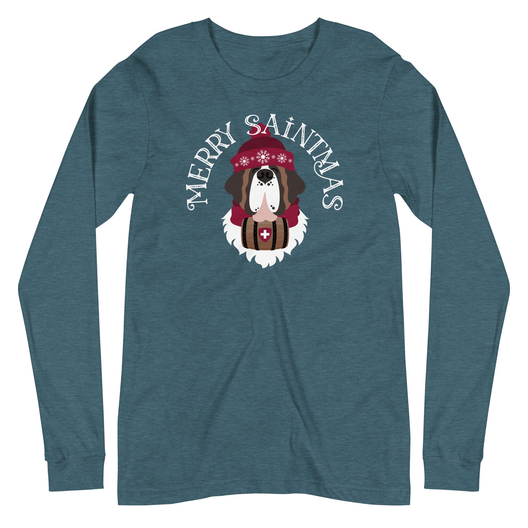 Merry Saintmas Long Sleeve Tee - Lucy + Norman