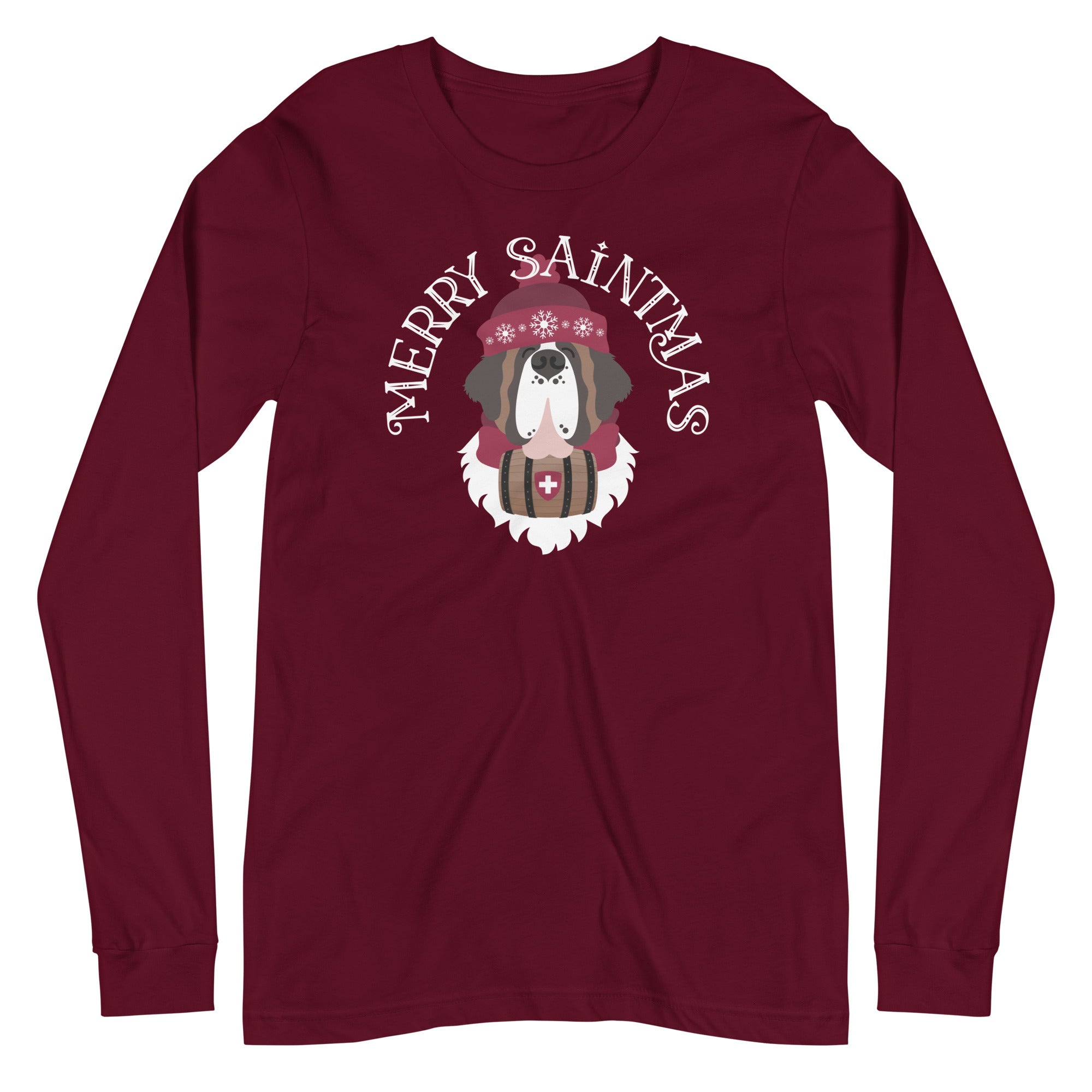 Merry Saintmas Long Sleeve Tee - Lucy + Norman