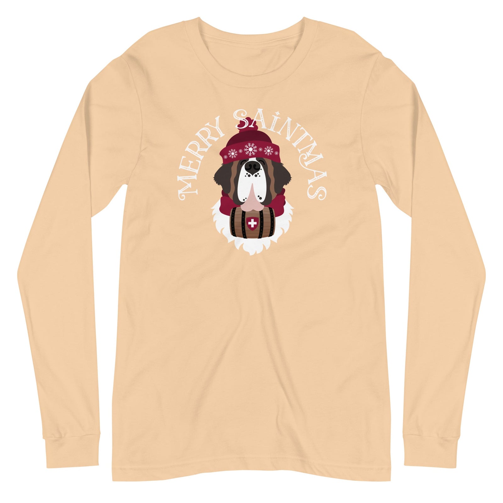 Merry Saintmas Long Sleeve Tee - Lucy + Norman